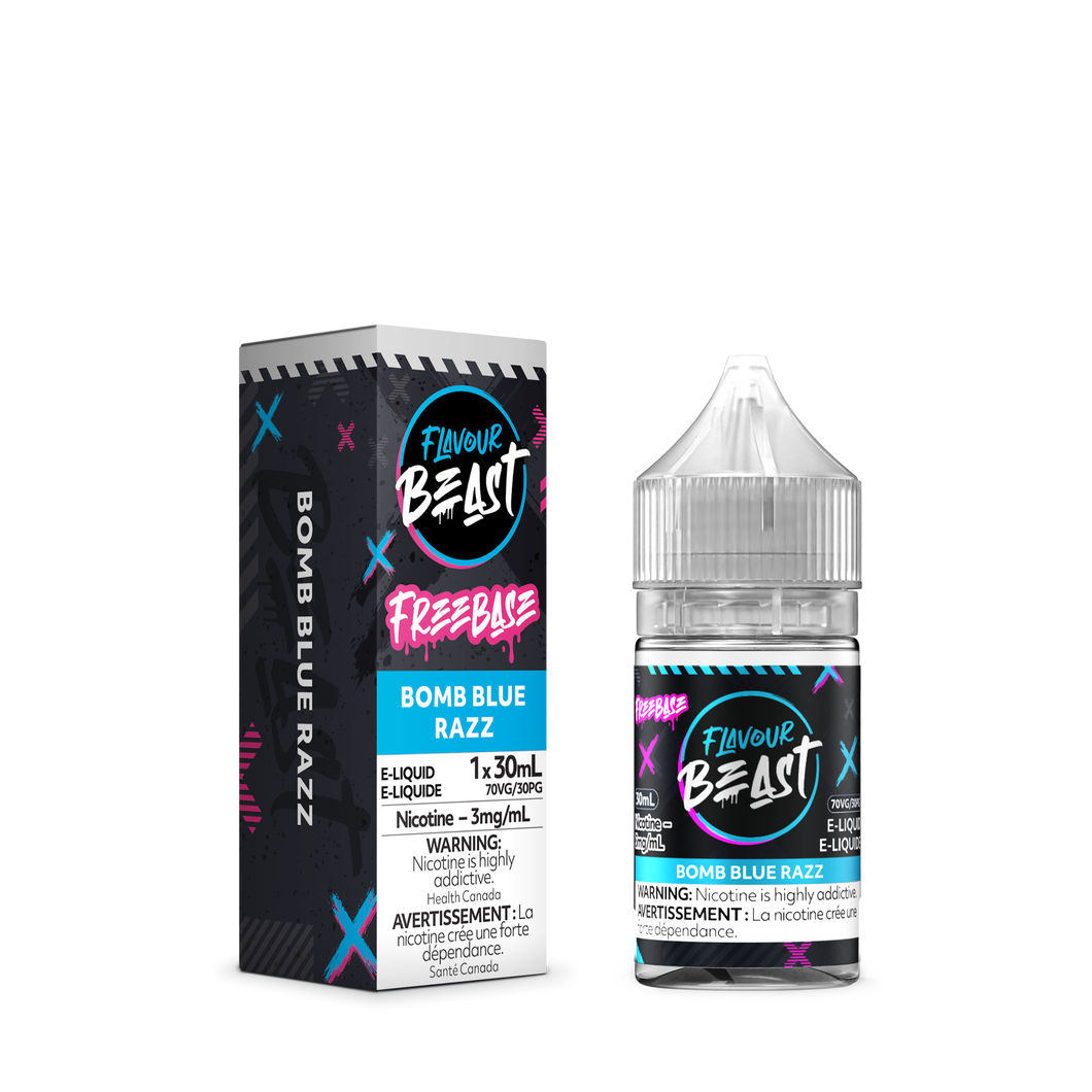 FLAVOUR BEAST FREEBASE - BOMB BLUE RAZZ