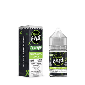 FLAVOUR BEAST FREEBASE - GUSTO GREEN APPLE