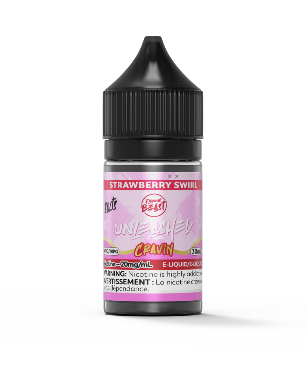 Flavour Beast Unleashed Cravin' - STRAWBERRY SWIRL