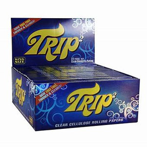 TRIP2 - Asiatic cotton mallow rolling papers - clear king size