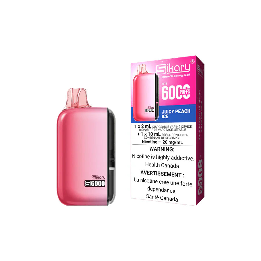 SIKARY S6000 - JUICY PEACH ICE