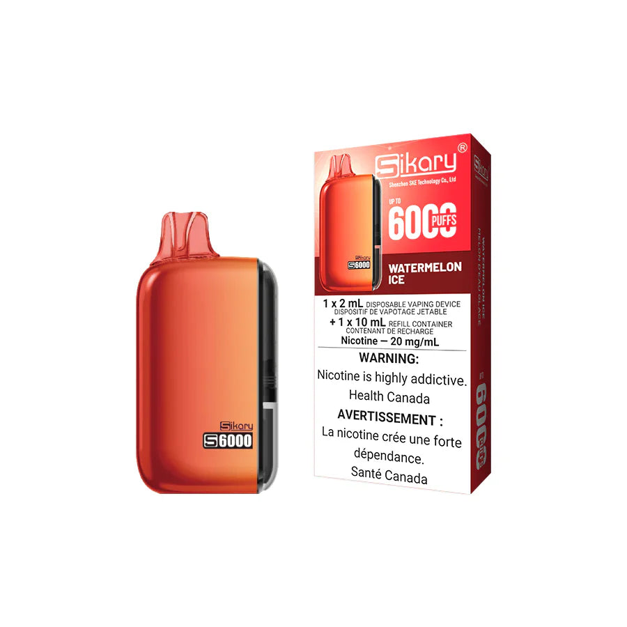 SIKARY S6000 - WATERMELON ICE