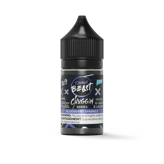 FLAVOUR BEAST CHUGGIN SALT - BLUEBERRY SPARKLE