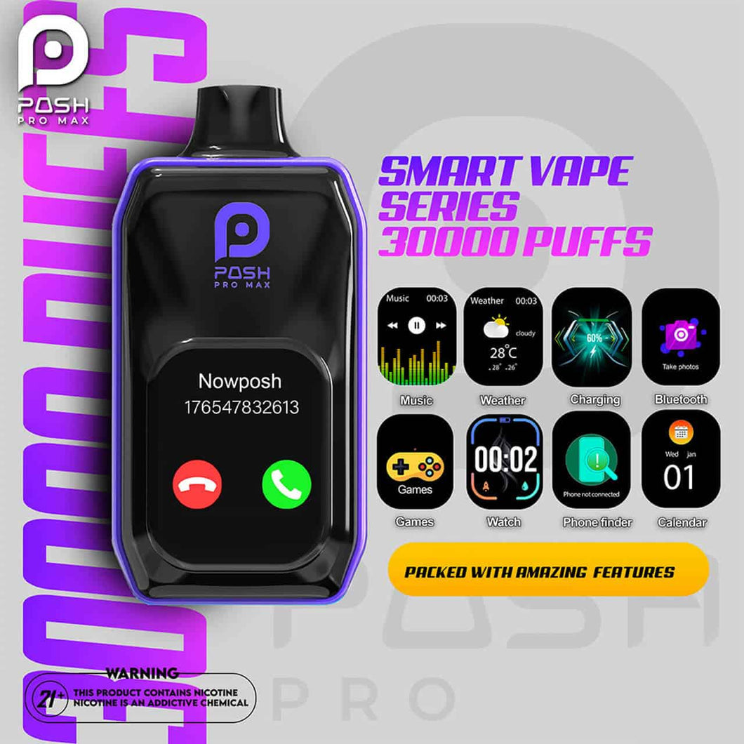 POSH VAPE PRO MAX 30K wevapeabbotsford POSH VAPE PRO MAX 30K wevapeabbotsford