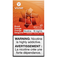 Load image into Gallery viewer, VUSE PODS - BLOOD ORANGE
