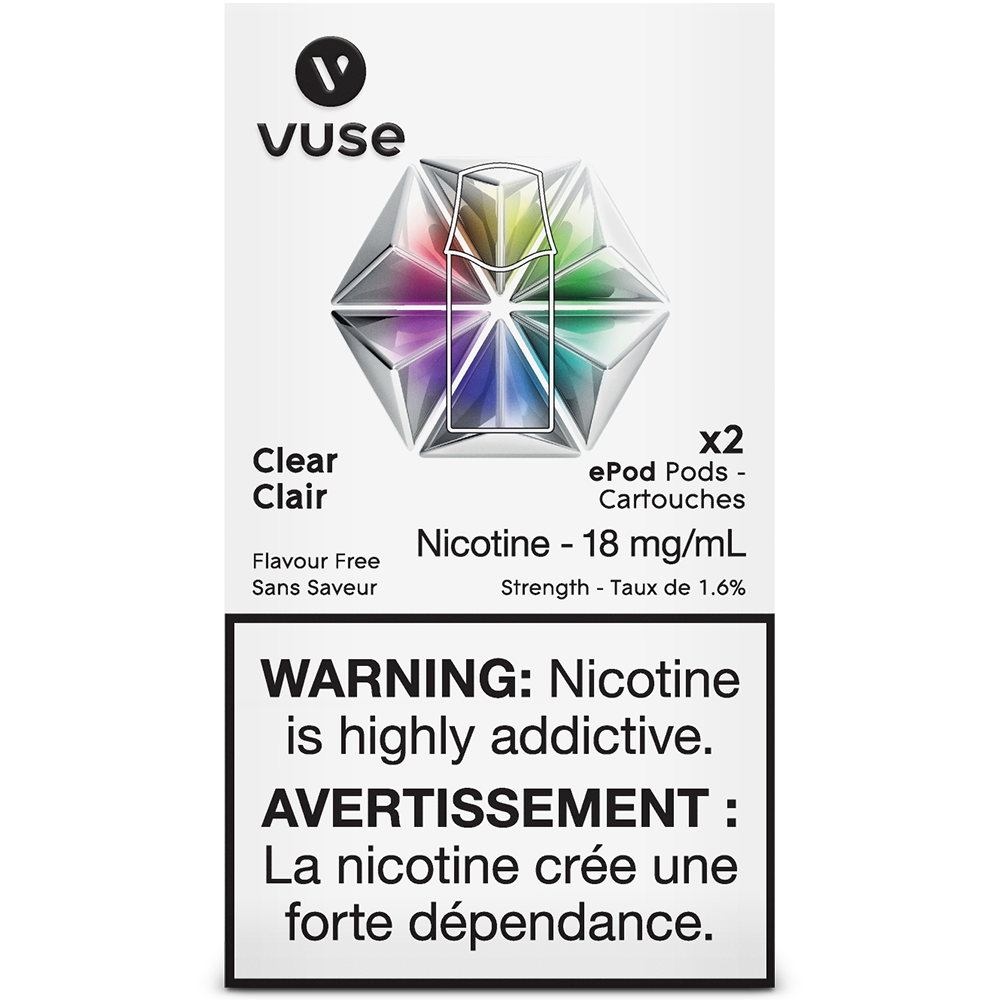 VUSE PODS - CLEAR