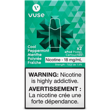 Load image into Gallery viewer, VUSE PODS - COOL PEPPERMINT
