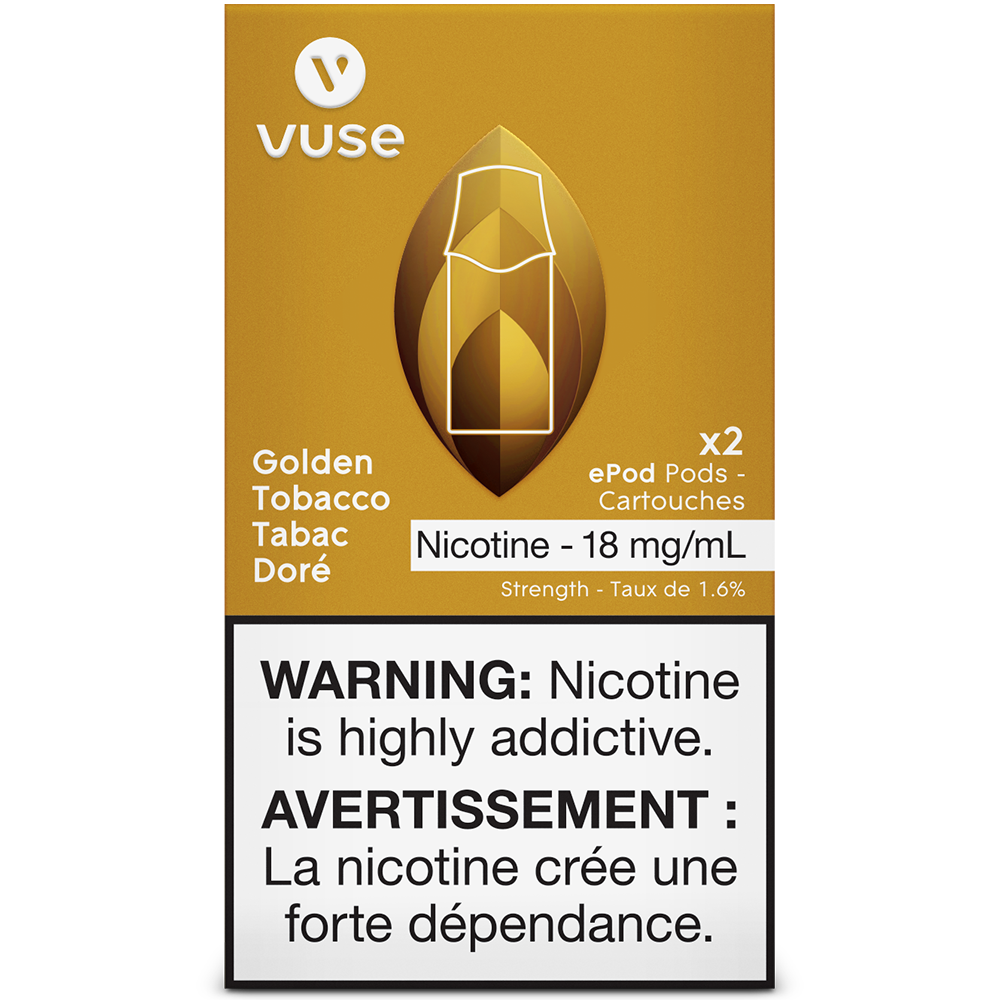 VUSE PODS - GOLDEN TOBACCO