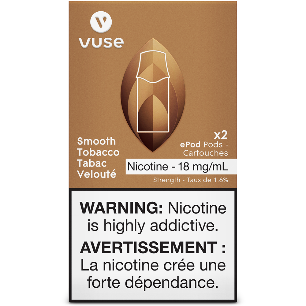 VUSE PODS - SMOOTH TOBACCO